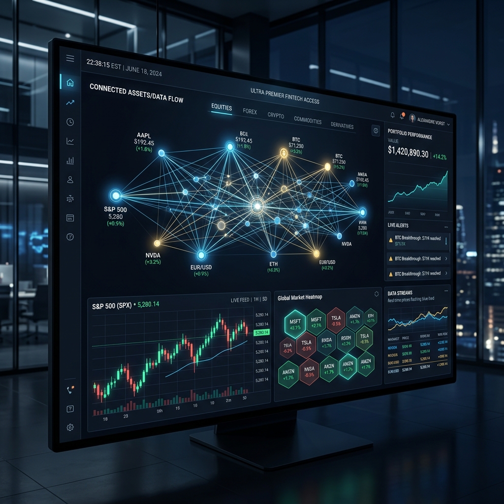 Premium Trading Dashboard